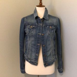 Zara Distressed Denim Jacket